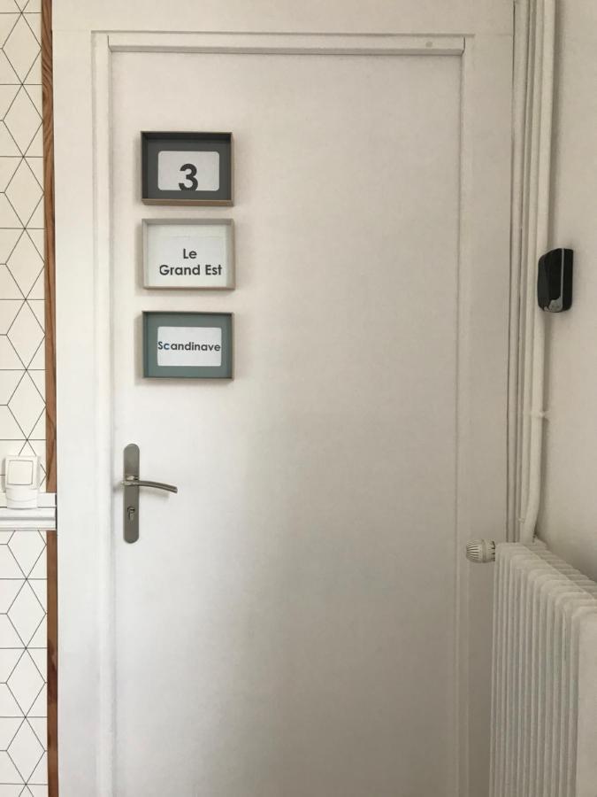 Le Grand Est Scandinave, Centre Ville, Proche Cathedrale Reims Eksteriør billede